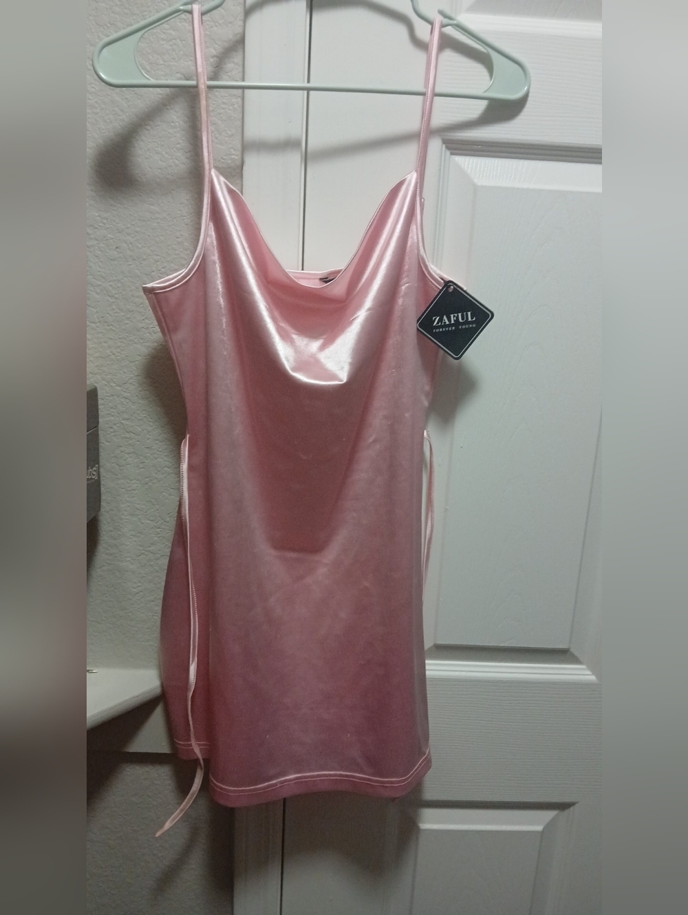 Zaful Baby Pink Dress Size Small
